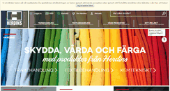 Desktop Screenshot of herdins.se